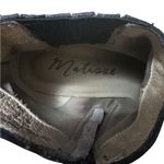 Matisse Black Nugent Calf Hair Ankle wedge Booties Photo 7