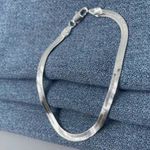 Elegant 925 sterling silver Bracelet with gift bot Photo 4