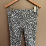 Anthropologie By Pineapple Print Crop Pant Black 2 Photo 3