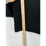 COS  Black Textured Cotton Knit Half Sleeve Minimalist Top Women Size S Photo 6