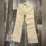 Theory  100% Leather Beige Flared Pants Size 2 Photo 15