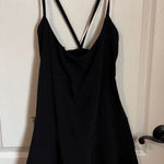 Aerie  Offline‎ Black Crisscross Strap Athletic Tennis Dress Mini Size Medium NWT Photo 0