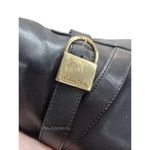 Calvin Klein JEMAMINE $230 Black Vegan Leather Designer Tall Heel Boots 9.5 Photo 7