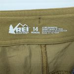 REI Co Op Craglands Ripstop Olive Green Hiking Cargo Shorts Quick Dry Size 14 Photo 4