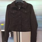 joe's jeans ππ Button Down Cropped Jacket ~ Black Photo 1