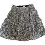 Sienna Sky  M black  and white flower patterned pull on skirt NWOT‎ Photo 0