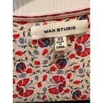 Max Studio  Flowing Flutter Sleeve Ruffled High Low Hem Wrap Dress Size XS Photo 4