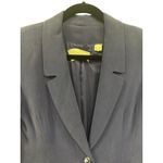 Dana Buchman  Blazer Jacket Periwinkle Purple Women's Sz  6 W/ Glass Button‎ Photo 9
