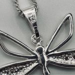 🇮🇹 Dragonfly Charm and Italian P.Lux Link Silver Photo 5