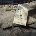 Nicole Miller Nolita Boyfriend Distressed Medium Wash Tapered Leg Jeans Sz 14 Photo 7