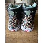 Airwalk Black High Top Genuine Suede/ Canvas Sneakers Shoes for Girls Size USA 6 Photo 2