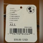 Free People tan wallet/clutch with zipper & stud details NWT Photo 4