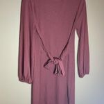 Lionstill Pale Pink Waffle Knit Dress Size L Photo 0