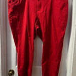 Old Navy Pixie Secret Slim Pockets Red Pants in 26 Photo 0