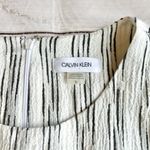 Calvin Klein  Women's Sleeveless Dress with Side Pleated Ruffle Size 12 Photo 4