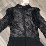 Alpha & Omega  Black Mesh Jumpsuit Size Large Photo 7