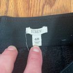J.Crew  Pixie Structured Leggings Pants Size‎ 4r charcoal Photo 4