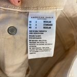American Eagle NWOT women’s light tan mom straight jean denim pants jeans size 6 Photo 7
