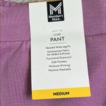 Members Mark Luxe Pant Lavender high waisted wide leg Pants, size medium Purple Photo 1