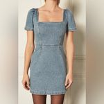 Boyish denim robin mini dress Blue Size 0 Photo 1