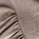 Bump Couture Maternity Top Dress Size Medium Brown Short Sleeve Tunic Womens Photo 3