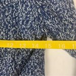 Boden size 4 small Women's Turtleneck Sweater knit color block Blue Photo 5