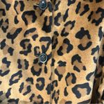 Bebe  Leopard Print Fully Lined Coat W/Matching belt /Pockets Sz XS -EUC Photo 4