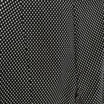 Anthropologie NWT - The Essential Slim Black Dot Motif Zip Trouser Slacks Pants Photo 4