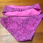 Xhilaration  Pink and Black Bikini Set Photo 1