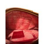 Hobo Leather Pleated Clutch / Pouch Carmel Tan (10.5” x 5”) Brown Photo 5