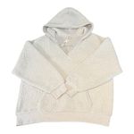 PINK - Victoria's Secret  Sherpa Hoodie Pullover Womens Large Gray Blue Cozycore NWT Photo 2