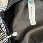 Beachsissi  black and white ruffled one piece swimsuit size Large Photo 8