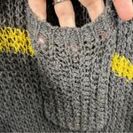 Free People Greenwich Village Oversized Knitted Sweater size M Photo 3