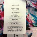 J.Crew Multicolor 100% Silk Abstract Sleeveless Floral Cami Camisole Tank Top 6 Photo 5