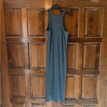 Allbirds  The Ribbed Long Maxi Dress Shadow Women’s Size Medium Tank Sleeveless Photo 2