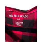 Little Blue House Bear Bum Pajamas Women's Small Red Plaid One Piece Sleepwear White Photo 3