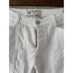 Free People Free‎ People White Denim Panel Flare Jeans Womens Size 26 Photo 5