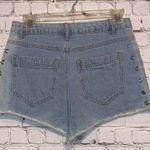 Dainty Hooligan πΊπΈ Dainty Holligan Light Wash Distressed Denim Short Photo 2