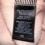 Aviator Nation  Logo Pullover Relaxed Hoodie in Light Pink Size XS Sweatshirt Photo 12