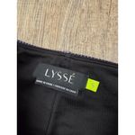 Lysse  Women Slimming Crop Pants Small Blue White Striped Shapeware Zipper Ankle Photo 2