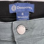 Democracy "Ab"Solution Itty Bitty Boot Cut Jeans Sage Green Tummy Control Size 8 Photo 3