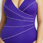 MiracleSuit  Horizon One Piece Slimming Swimsuit‎ Women’s Size 18 Photo 0