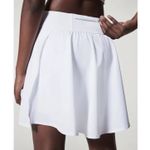 Spanx  Get Moving Skort XL White Tennis Skirt Pocket Active Sporty Pickleball Photo 2