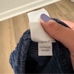 Athleta  Linen Textured High Rise Athleisure short Blue Cabo size‎ 8 Photo 4