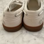 Timberland New  white canvas shoes Photo 5