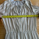 Madewell  Striped Cyprus Gold Striped Jumpsuit Wide Leg Cropped Size Small Photo 6