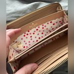 Kate Spade Cream and Pink Polka Dot Wallet Photo 1