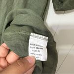 Francesca Bettini Women's Green Italian 100% Linen Knee Length Dress Size XL Photo 8