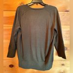 Loft  tunic pullover sweater in large, dark green Photo 5