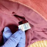 Old Navy ‎ Canvas Handbag Summer Wooden Handles Photo 3